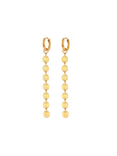 Cargar imagen en el visor de la galería, Pendientes Zahara - Acero dorado 316L baño oro 18K