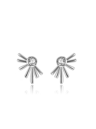 Pendientes sol circonita - Plata 925 - par 22€ unidad 11,50€