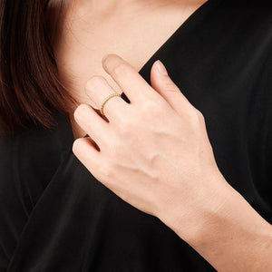 Anillo trenzado · Plata 925 · Talla 10