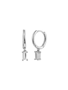 Pendiente aro circonita 11 mm - Plata 925 - par 25€ unidad 13€