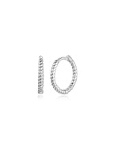 Cargar imagen en el visor de la galería, Pendiente aro mar - 10 mm - Plata 925 - par 22€ unidad 11,50€