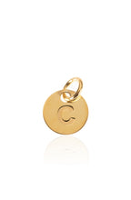 Cargar imagen en el visor de la galería, Cadena y colgante letra - Plata 925 baño oro 18k - Elige tu letra y cadena!