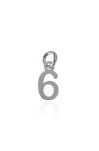 Cargar imagen en el visor de la galería, Collar: cadena y colgante número Plata 925 - Todos disponibles