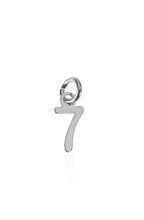 Cargar imagen en el visor de la galería, Collar: cadena y colgante número Plata 925 - Todos disponibles