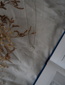 Collar moneda San Jorge • Plata 925