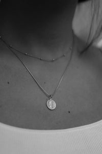Collar moneda San Jorge • Plata 925