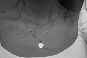 Collar moneda San Jorge • Plata 925