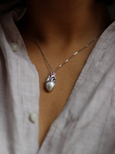 COLLAR HEART - PLATA 925