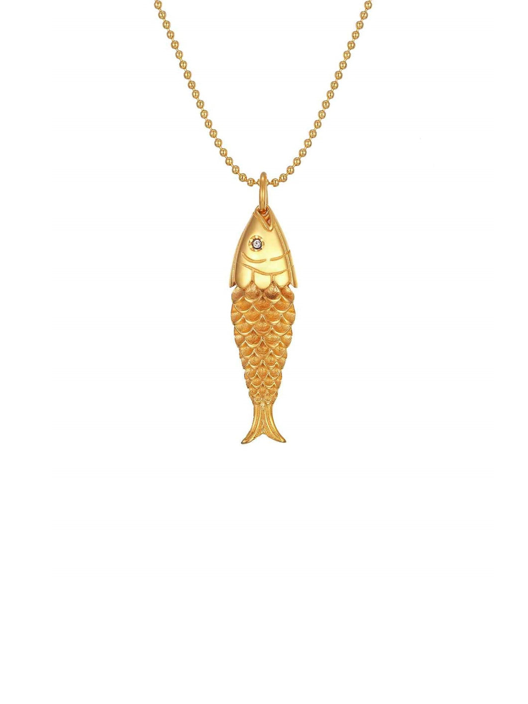 COLLAR LISBOA - ACERO DORADO BAÑO ORO 18K