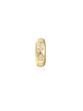 Cargar imagen en el visor de la galería, Pendiente ear cuff circonitas - Plata 925 baño oro 18K