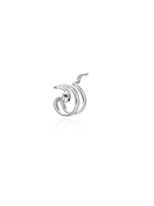 PENDIENTE EAR CUFF SERPIENTE - PLATA 925