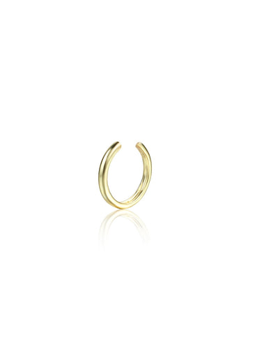 Pendiente ear cuff - Plata 925 baño oro 18k