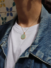 Cargar imagen en el visor de la galería, PACK: COLLAR + PENDIENTES ARO ALFAMA - PLATA BAÑO ORO 24K