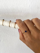 Cargar imagen en el visor de la galería, NORA ANILLO - ACERO DORADO BAÑO ORO 18K - AJUSTABLE