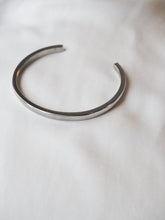 Cargar imagen en el visor de la galería, Pulsera esclava rígida - Acero plateado 316L baño plata rodiada