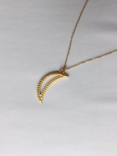 Cargar imagen en el visor de la galería, Collar TÁNGER - Plata 925 baño oro 18K