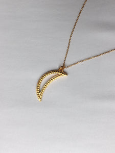 Collar TÁNGER - Plata 925 baño oro 18K
