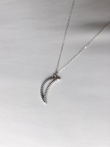 Collar TÁNGER - Plata vieja