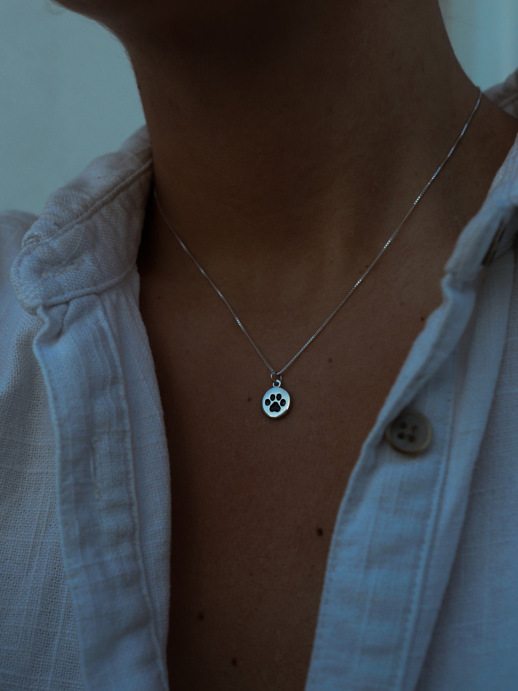 Collar perrera benéfico SOS Perrera Badajoz - Plata 925