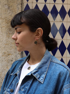 COLLAR MOURARIA - PLATA BAÑO ORO 24K
