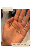 Cargar imagen en el visor de la galería, COLLAR ANIMAL · PLATA 925 BAÑO ORO 24K