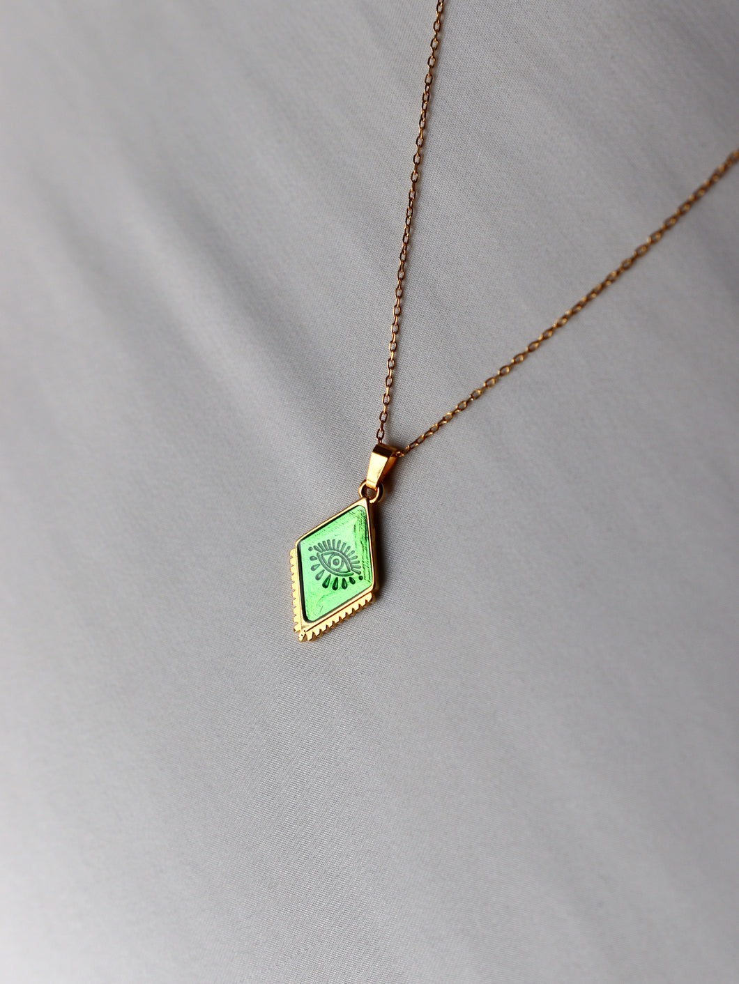 COLLAR ARCILA - plata baño oro 24K