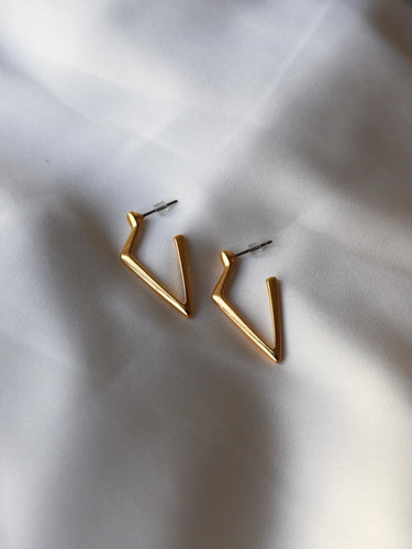 Pendientes GEOMETRIC 002 - Plata 925 baño oro 18K - par 25€ unidad 13€