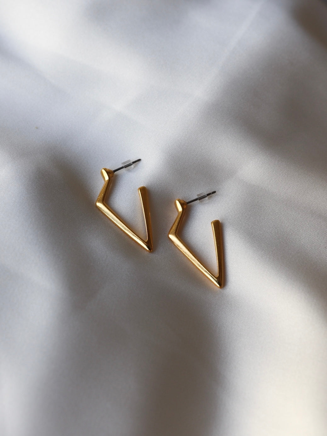 Pendientes GEOMETRIC 002 - Plata 925 baño oro 18K - par 25€ unidad 13€