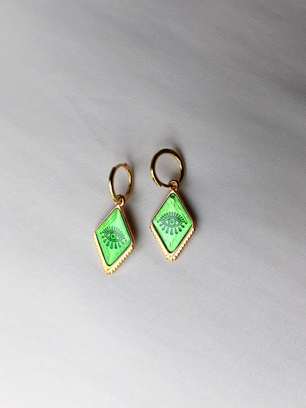 Pendientes AROS ARCILA - plata baño oro 24K
