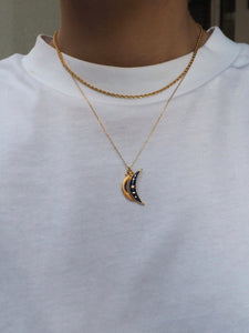 Collar CHAOUEN - PLata 925 baño oro 18K