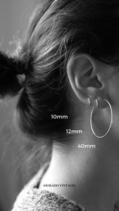 Pendientes aro 10mm - Plata 925 - par 10€ unidad 5,5€