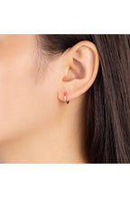 Cargar imagen en el visor de la galería, Pendientes aro - 12mm - Plata 925 baño oro 18K - par 22€ unidad 11,50€