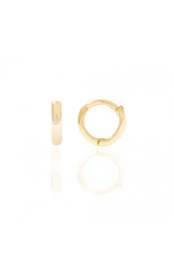 Pendientes aro - 8mm - Plata 925 baño oro 18K - par 19€ unidad 10€