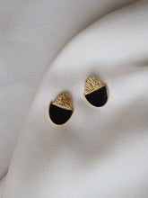Cargar imagen en el visor de la galería, Pack: Collar + pendientes bellotera - Plata baño oro 24K (PRE-VENTA)