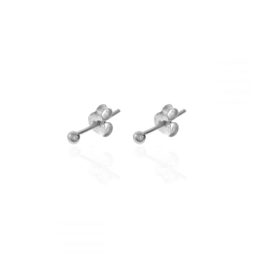 PENDIENTE DORMILONA 2MM - PLATA 925 - 7€ par