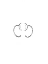 Cargar imagen en el visor de la galería, Pendiente Luna - Plata 925 - par 22€ unidad 11,50€