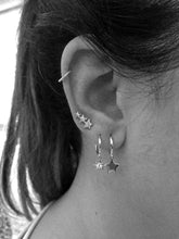 Cargar imagen en el visor de la galería, Pendiente aro mar - 10 mm - Plata 925 - par 22€ unidad 11,50€