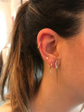 Cargar imagen en el visor de la galería, Pendientes aro mar 10 mm - Plata 925 baño oro 18K - par 22€ unidad 11,50€