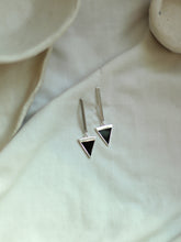 Cargar imagen en el visor de la galería, PACK: COLLAR + PENDIENTES BARRA UNIS - PLATA 925