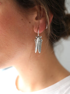 PACK: COLLAR + PENDIENTES ARO ANGOLA - PLATA