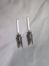 Cargar imagen en el visor de la galería, Pack: Collar + pendientes barra ANGOLA - Plata 925