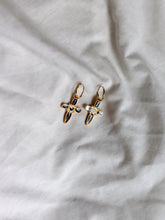 Cargar imagen en el visor de la galería, Pack: Collar + Pendientes aro JABA - Plata 925 baño oro 18k