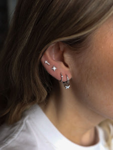 Pendiente aro mar - 10 mm - Plata 925 - par 22€ unidad 11,50€
