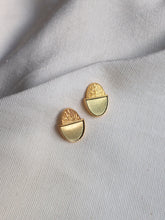 Cargar imagen en el visor de la galería, Pendientes BELLOTERA - Plata 925 baño oro 18K