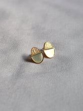 Cargar imagen en el visor de la galería, Pendientes BELLOTERA - Plata 925 baño oro 18K