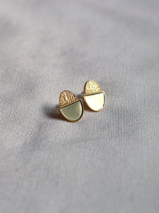 Pendientes BELLOTERA - Plata 925 baño oro 18K