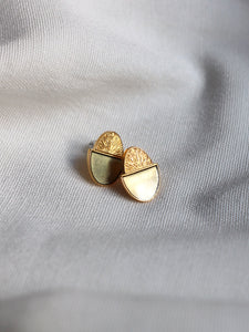 Pendientes BELLOTERA - Plata 925 baño oro 18K