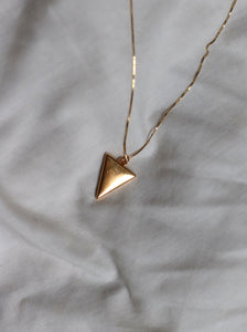 Pack: Collar + pendientes UNIS - Plata 925 baño oro 18K